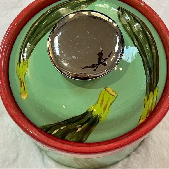 DROLL DESIGNS Lidded Ceramic Canister - Picture 3 of 11